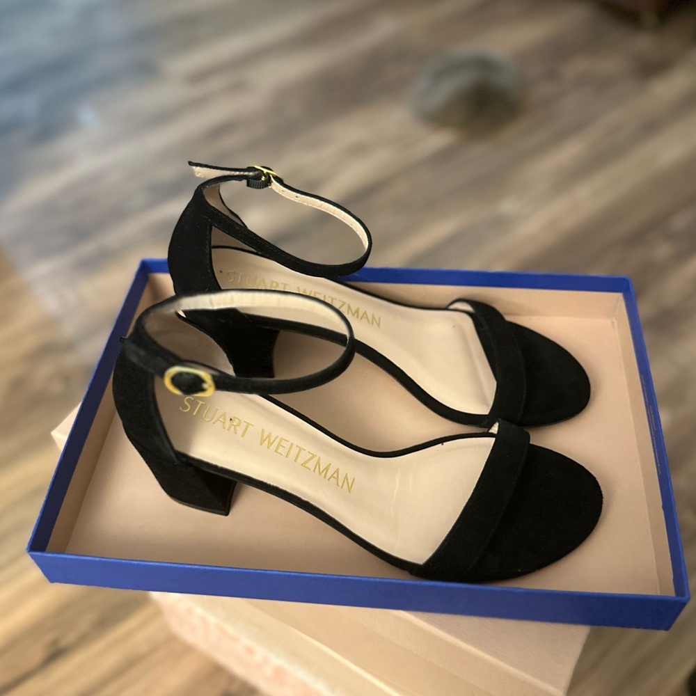 Stuart Weitzman Starp Block Sandal